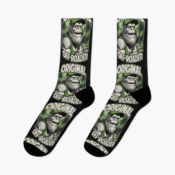 Item preview, Bigfoot Hiking Original Off-Roader Funny Outdoor Hiker designed and sold by GrandeDuc.