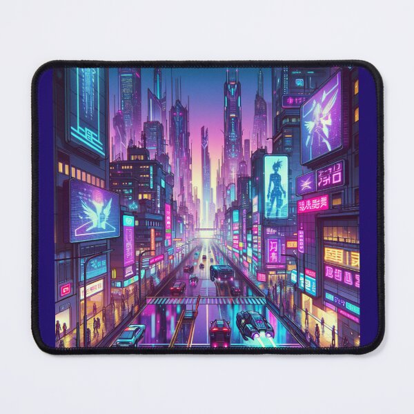 Item preview, neon, dark, lit, city, designed and sold by somishii.