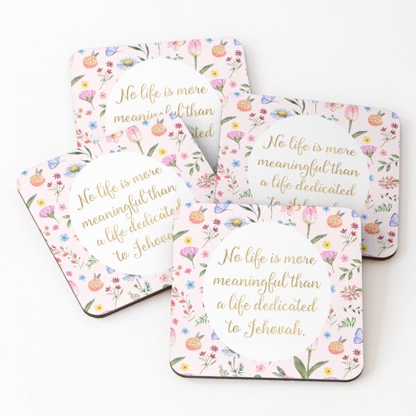 Item preview, No Life Is More Meaningful than a Life Dedicated to Jehovah designed and sold by Paper Bee Gift Shop.