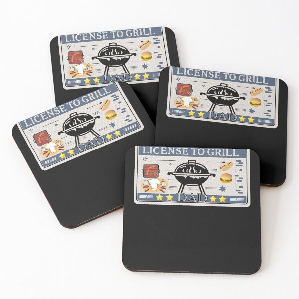 Item preview, Dad License To Grill BBQ Funy Grilling designed and sold by tamdevo1.