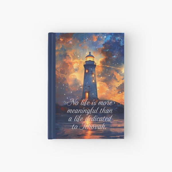 Item preview, No Life Is More Meaningful than a Life Dedicated to Jehovah (Lighthouse) designed and sold by Paper Bee Gift Shop.