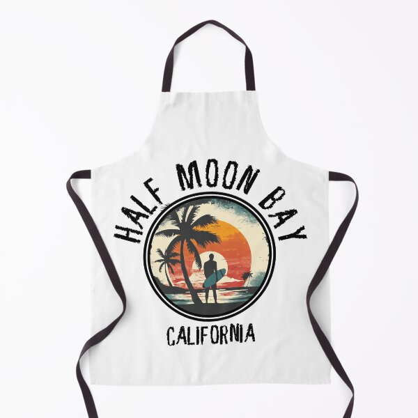 Item preview, Half Moon Bay - California (with Black Lettering) designed and sold by VelvetRoom.