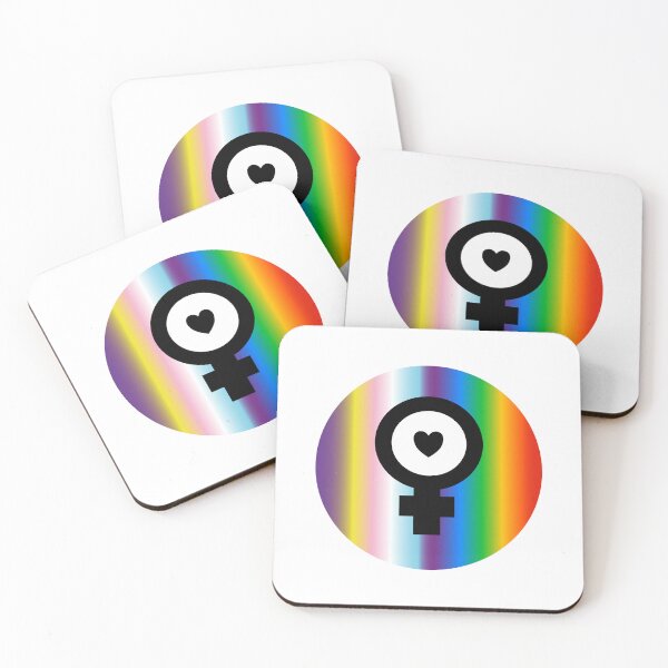 Item preview, Feminist Symbol Icon - Progress Pride Flag designed and sold by Inspirationmotivation.