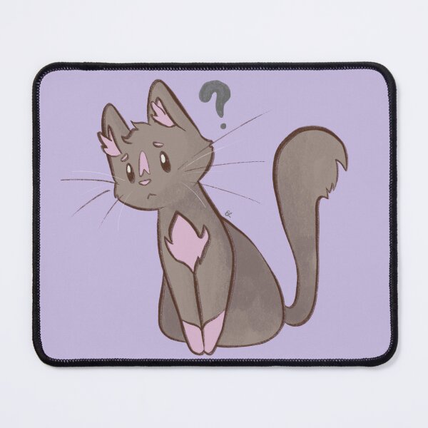 Item preview, Cute Confused Cat designed and sold by PastelWyvern.