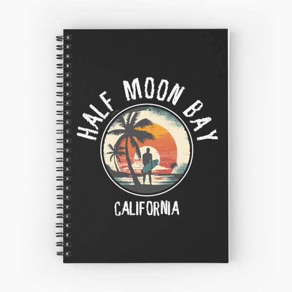 Item preview, Half Moon Bay - California (with White Lettering) designed and sold by VelvetRoom.