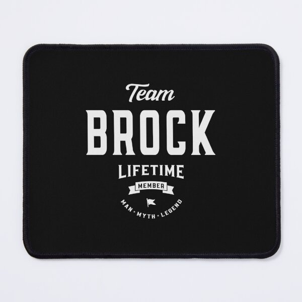 Item preview, Team Brock Lifetime Member Funny Name Brock designed and sold by cidolopez.