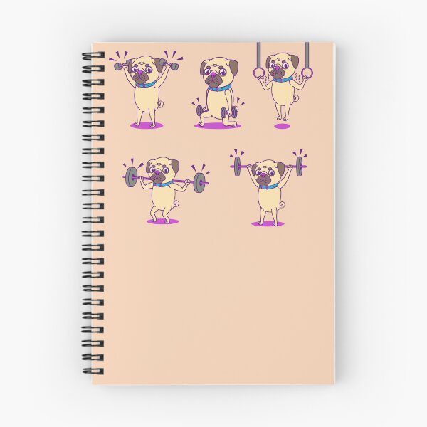 Item preview, Pug´s New Year´s Resolution designed and sold by KatasArt.