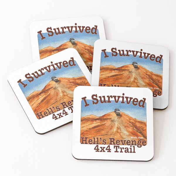 Item preview, I Survived Hell's Revenge Trail, Utah designed and sold by MMc Buck.