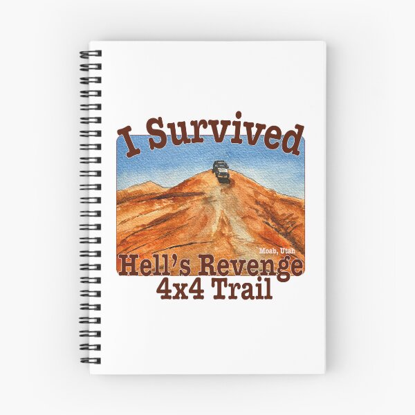 Item preview, I Survived Hell's Revenge Trail, Utah designed and sold by MMc Buck.