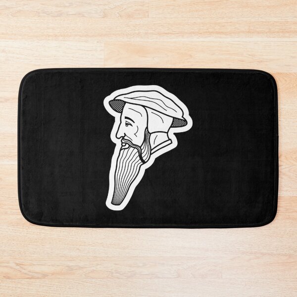 Item preview, John Calvin Headshot Illustration designed and sold by 2fivequotes.