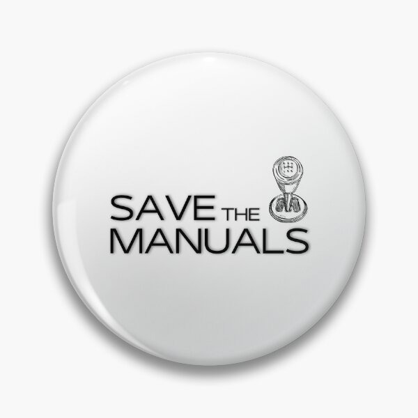 Item preview, Save The Manuals Design for Car Lovers designed and sold by MateZone.