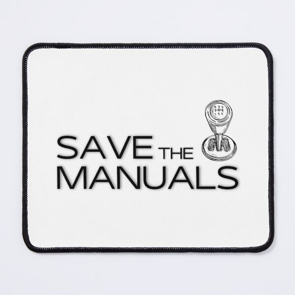 Item preview, Save The Manuals Design for Car Lovers designed and sold by MateZone.