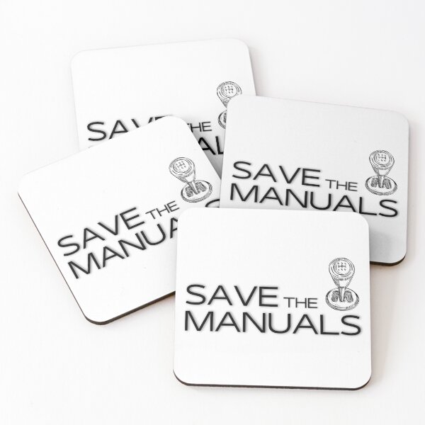 Item preview, Save The Manuals Design for Car Lovers designed and sold by MateZone.
