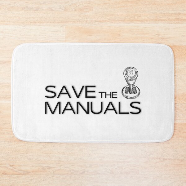 Item preview, Save The Manuals Design for Car Lovers designed and sold by MateZone.