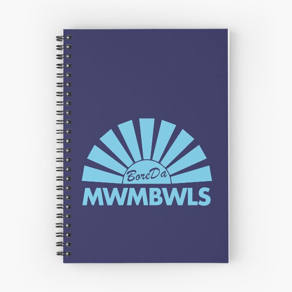 Item preview, Bore Da Mumbles Welsh Greeting Cyan designed and sold by unREST-design.