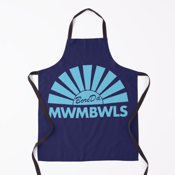 Item preview, Bore Da Mumbles Welsh Greeting Cyan designed and sold by unREST-design.