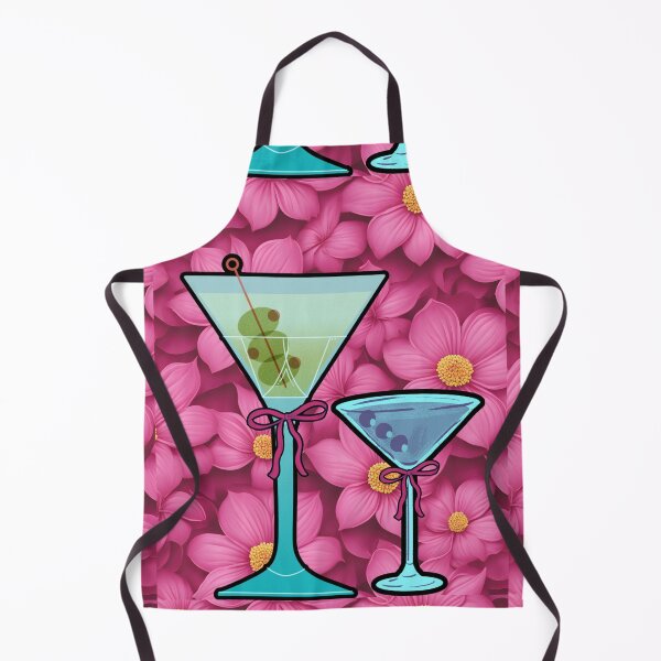 Item preview, Martini with floral pattern designed and sold by Creativeeworld777.