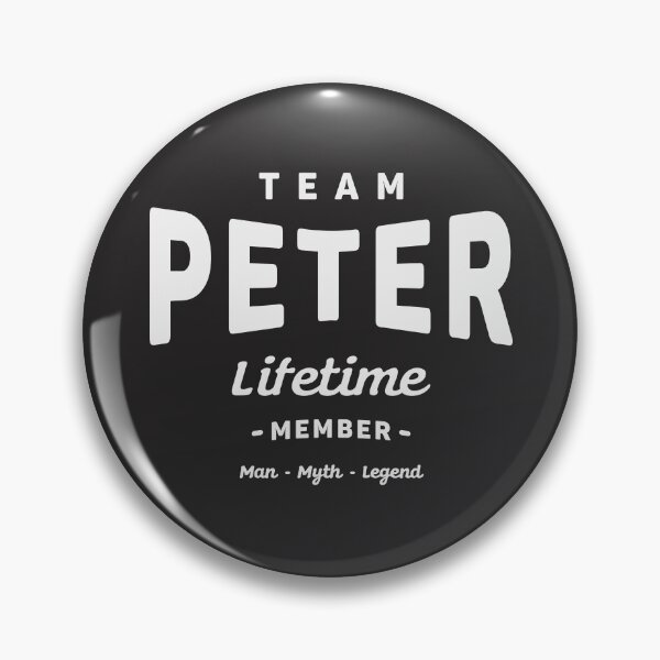 Item preview, Team Peter Lifetime Member Funny Name Peter  designed and sold by cidolopez.