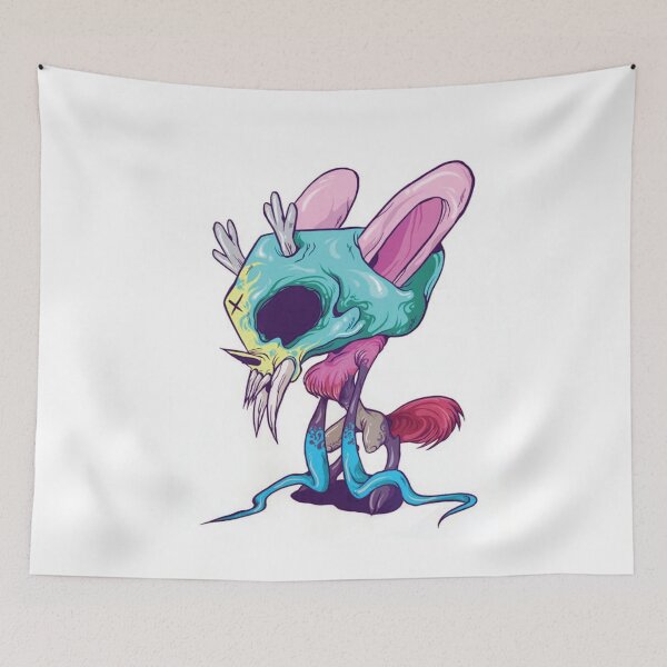 Item preview, Mutant Bunny: Whimsical and Weird Creature Art	 designed and sold by ButrisKrishni.