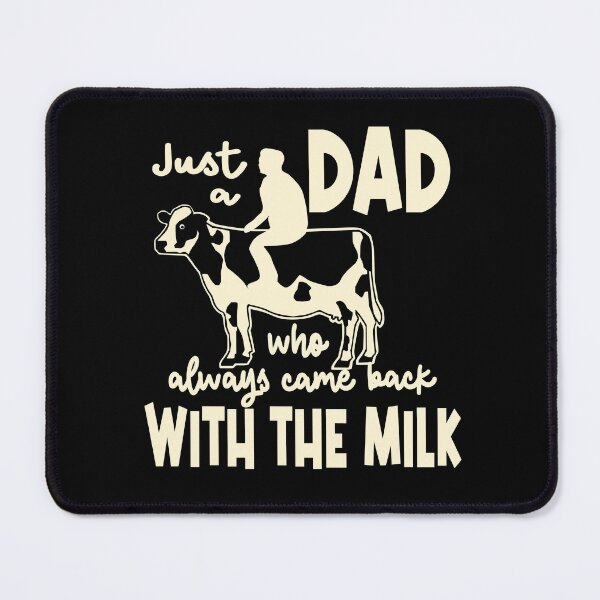 Item preview, Just a Dad who always come back with milk designed and sold by Colorfulman.