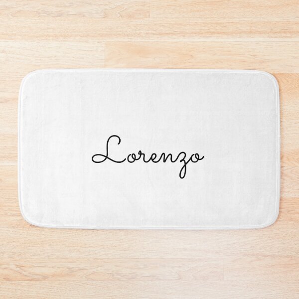 Item preview, Writing Lorenzo Name Label designed and sold by NormadWorld.