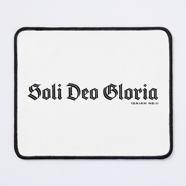 Item preview, Sola Deo Gloria Custom Old English designed and sold by 2fivequotes.