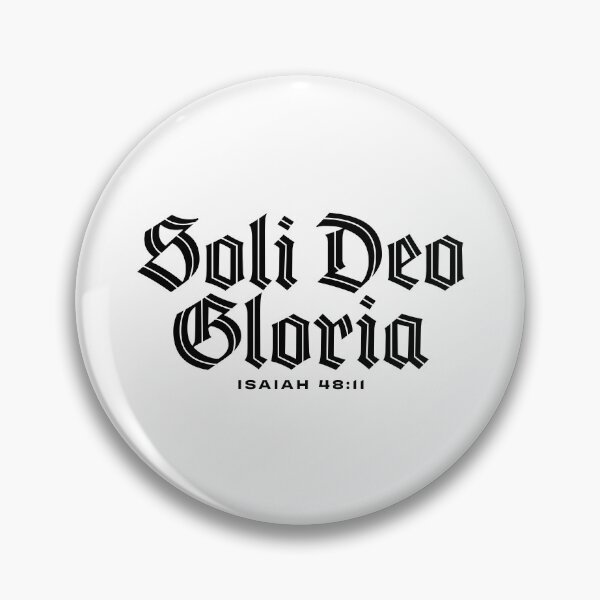 Item preview, Sola Deo Gloria Custom Old English designed and sold by 2fivequotes.