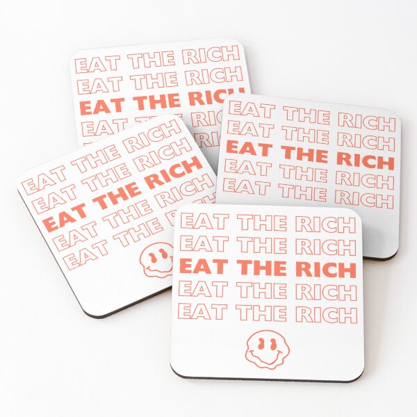 Item preview, EAT THE RICH BODEGA designed and sold by Anti-Billionaire Club.