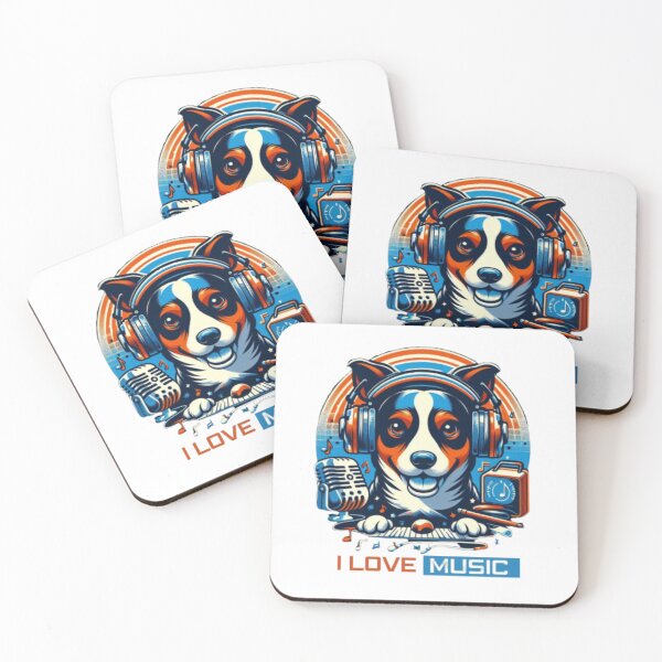 Item preview, Music Dog designed and sold by Agmaa.