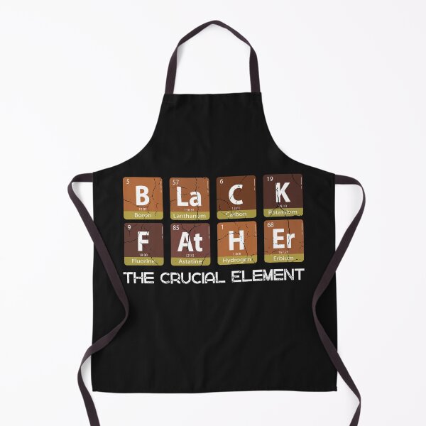 Item preview, Black Father The Crucial Element Chemistry Periodic Table designed and sold by WildPalette-Art.