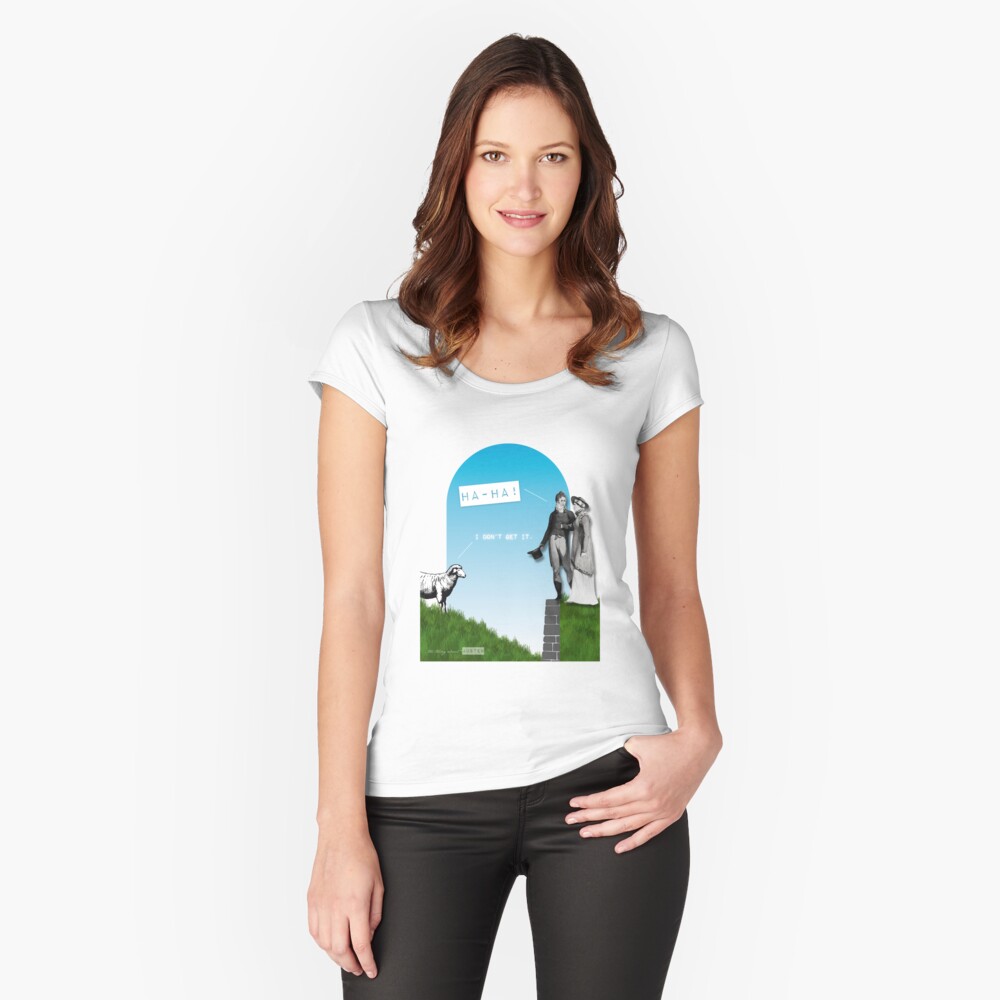 Item preview, Fitted Scoop T-Shirt designed and sold by AboutAusten.