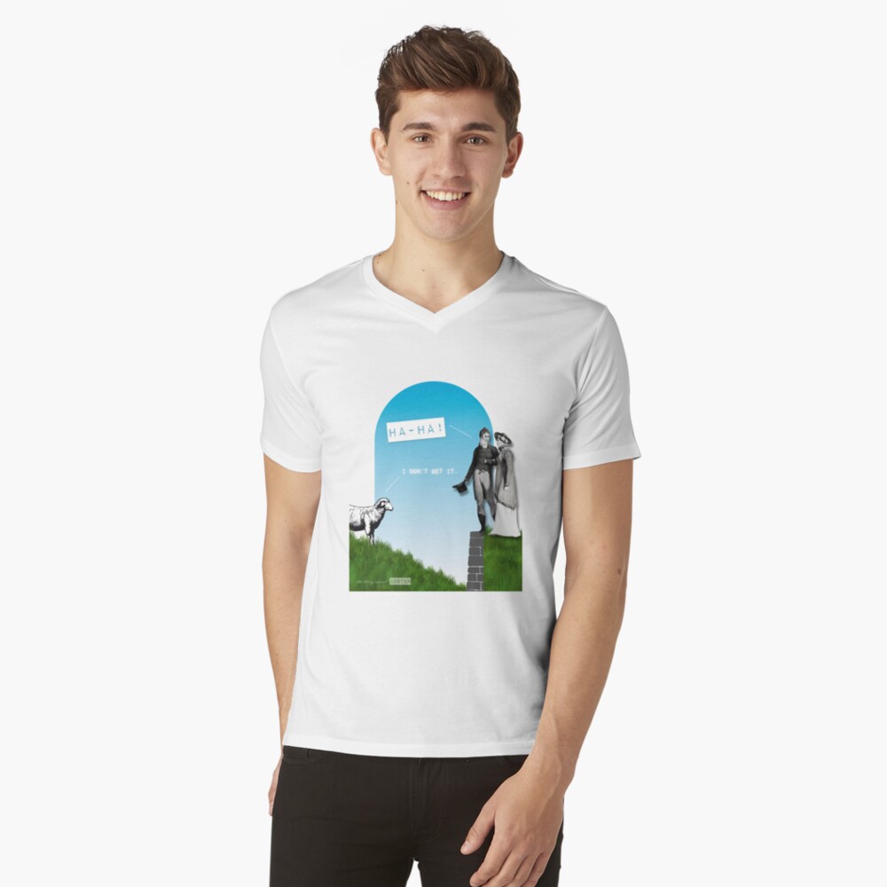 Item preview, V-Neck T-Shirt designed and sold by AboutAusten.