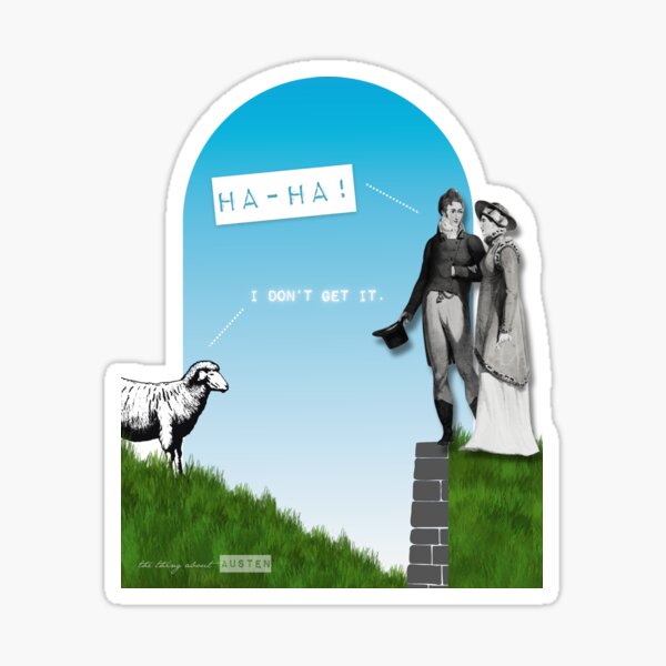 Ha-Ha! Sticker
