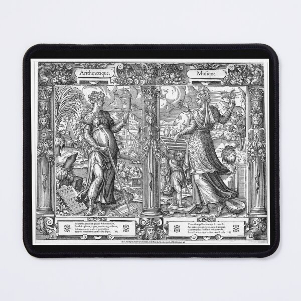 Item preview, Arithmetica & Musica 16th Century Roman Greek Goddess designed and sold by RocketshipRetro.