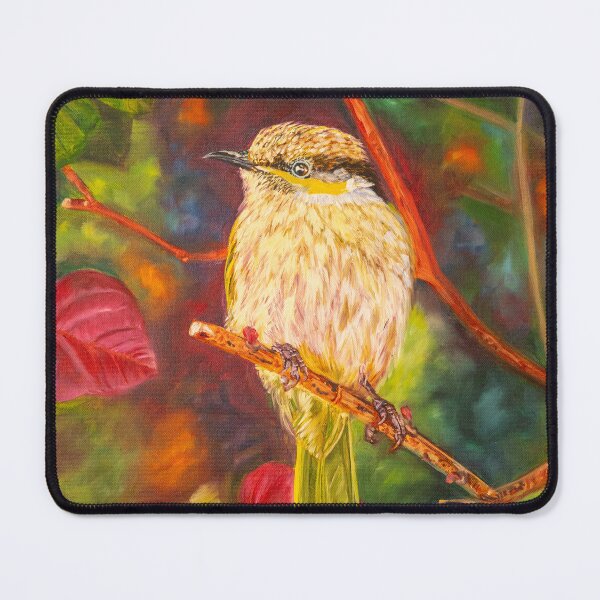 Item preview, Oil painting of honeyeater  designed and sold by Deepthy.