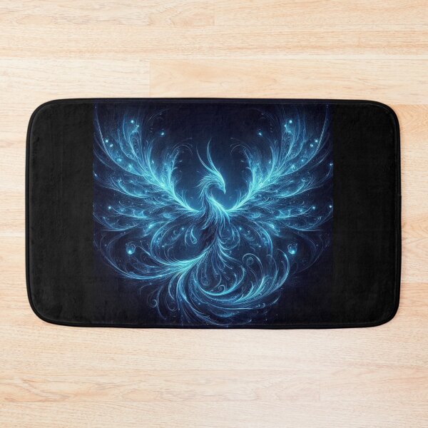 Item preview, Blue Rebirth: The Celestial Light Phoenix designed and sold by FreedomFrames.