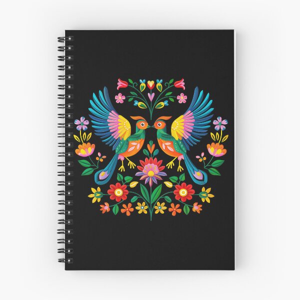 Item preview, Mexican Embroidery Pattern Art Birds Flowers designed and sold by xiao xuans.