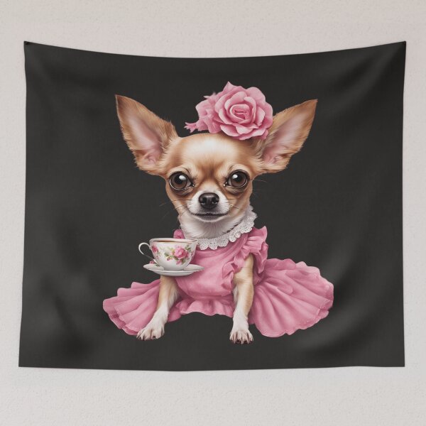 Item preview, Looks like that Chihuahua is feeling a little Chihuahua-tea. Time for a pawty! designed and sold by FitEnvy.