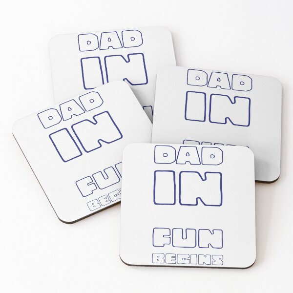 Item preview, Dad In - Fun Begins designed and sold by cabana.space.