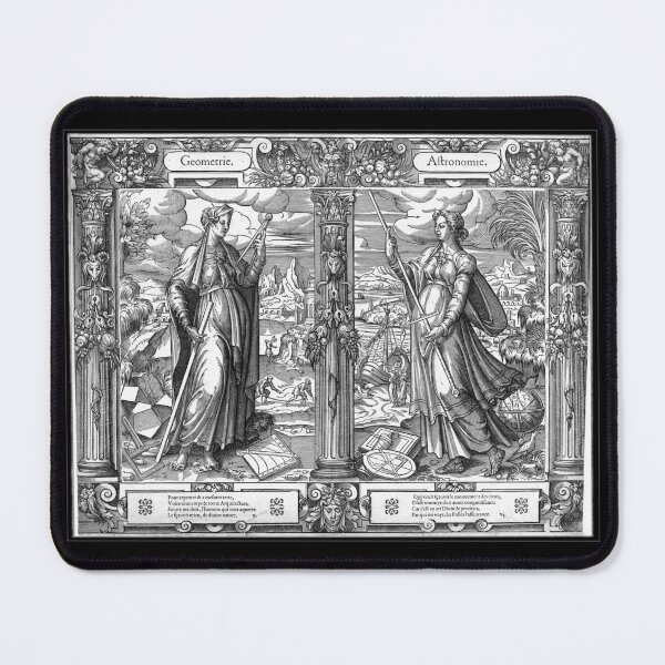 Item preview, Geometrie & Astronomie 16th Century Roman Greek Goddess designed and sold by RocketshipRetro.