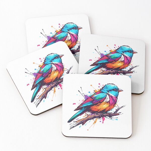Item preview, Colorful sparrow. designed and sold by KreaDesigner.