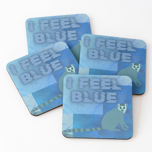 Item preview, I feel blue designed and sold by MisiuKolorowy.