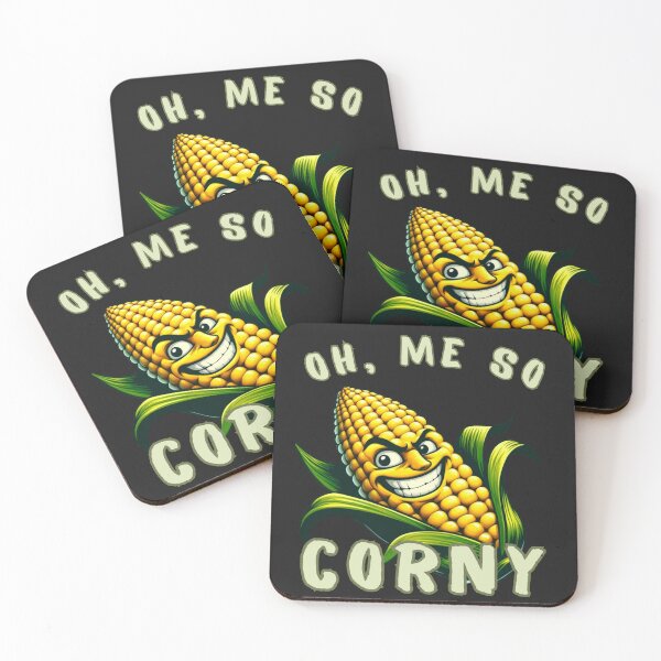 Item preview, Oh me so corny funny corn cob designed and sold by MilkyForest.