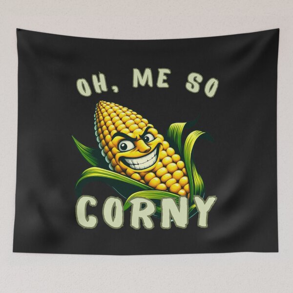 Item preview, Oh me so corny funny corn cob designed and sold by MilkyForest.