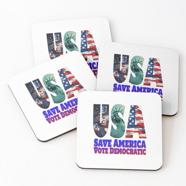 Item preview, USA Save America Vote Democratic designed and sold by SiggyZiggy.