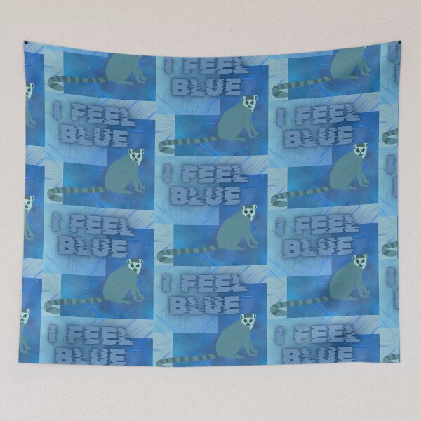 Item preview, I feel blue designed and sold by MisiuKolorowy.