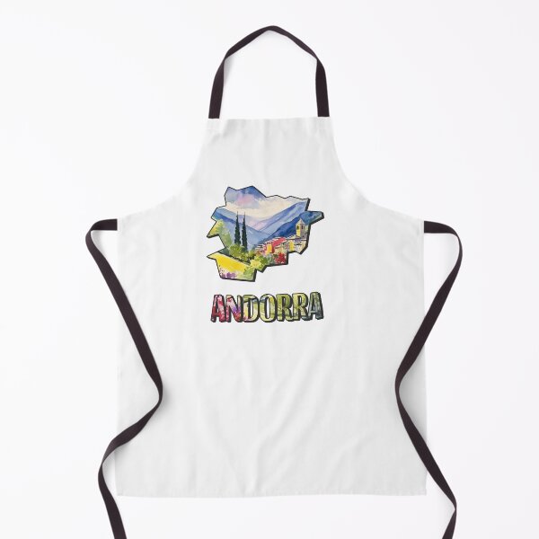 Item preview, Andorra watercolor map designed and sold by Motivburg.