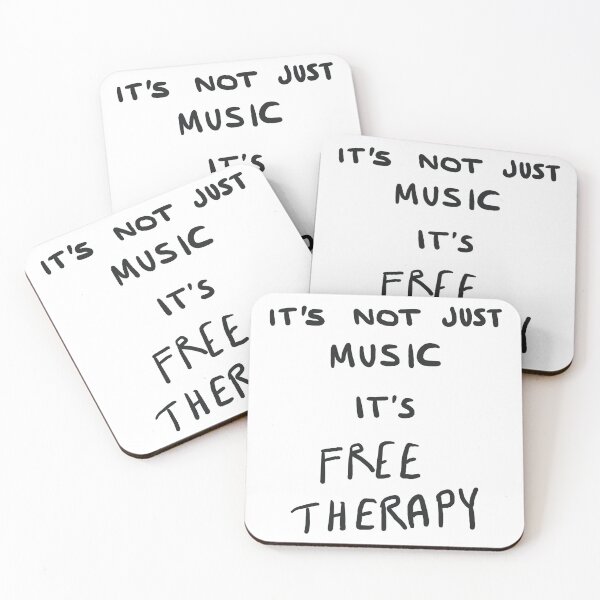 Item preview, music is therapy  designed and sold by sehrishsunrise.