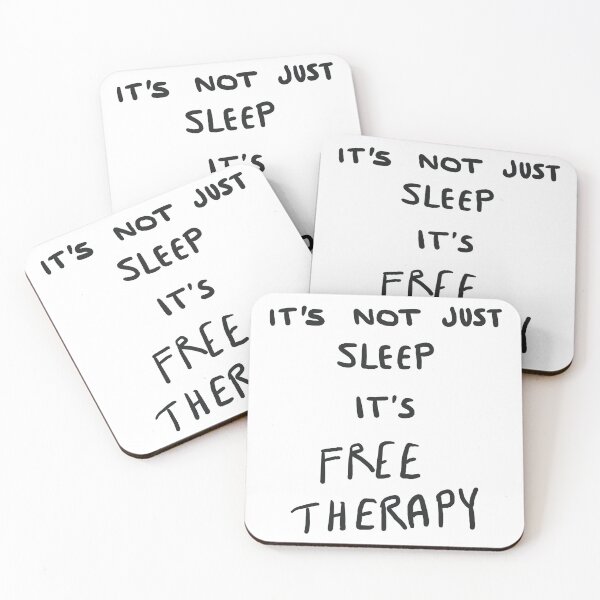 Item preview, sleep is therapy designed and sold by sehrishsunrise.