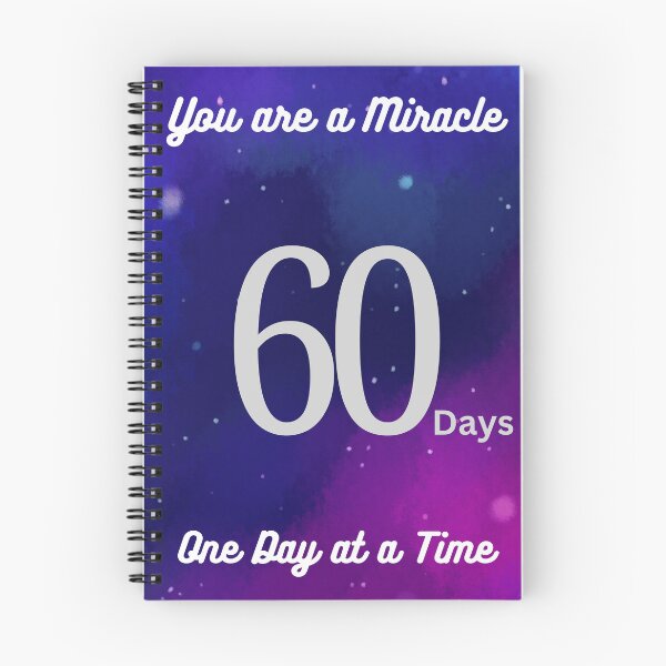 Item preview, Sobriety Anniversary, Clean Birthday, 60 Days Sober, 60 Days Clean, 60 Days 12 Step Anniversary, AA, NA, Al-Anon, CoDA  designed and sold by Travelslightly.